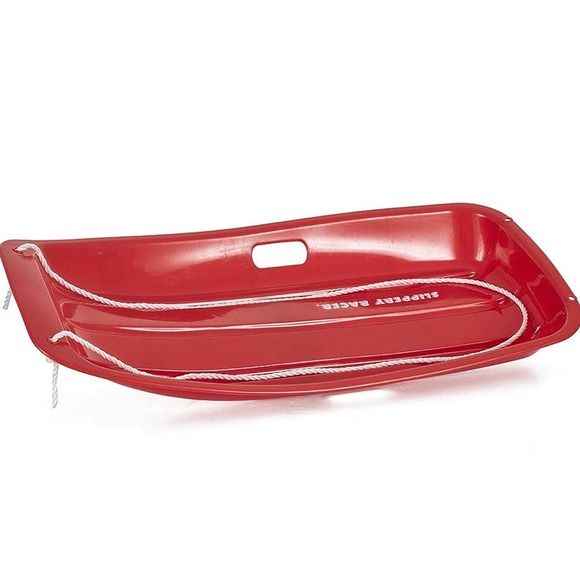 Slippery Racer Downhill Sprinter Flexible 2 pack Kids Toboggan Snow Sled - Picture 3 of 5